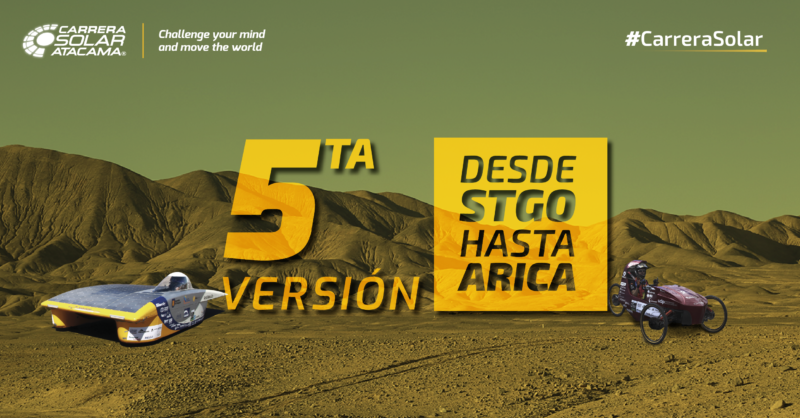 5ta version carrera solar atacama
